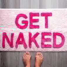 Bath Mat Funny Cute Bathroom Rugs Pink Shower Funny Bathroom Decor Fun Cute Bath