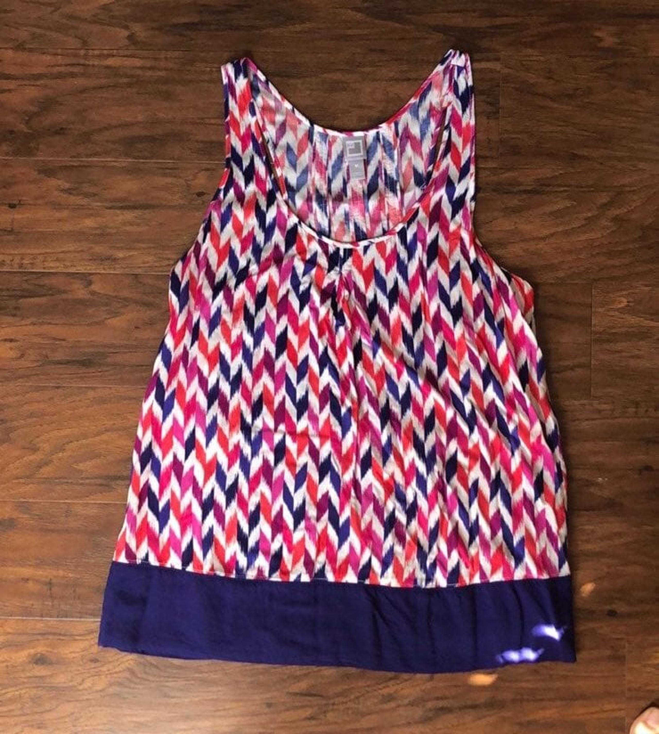 Jcpenny tank top blouse medium