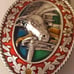 Vintage 1985 Siskiyou Enamel Horse Belt Buckle