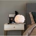 Bedroom bedside lamp small table lamp feather ostrich feather lamp gift