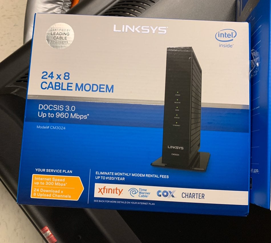 Linksys CM3024 Modem