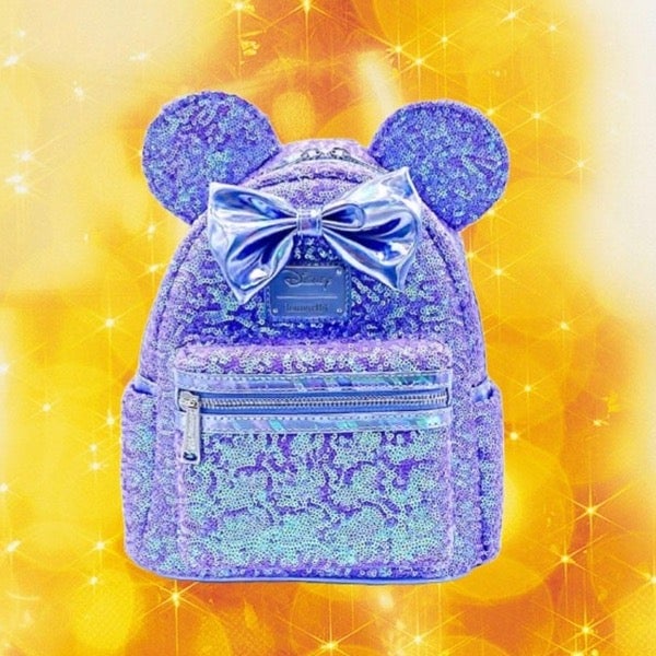 Loungefly Disney Minnie Mouse Sequin Celebration Mini Backpack