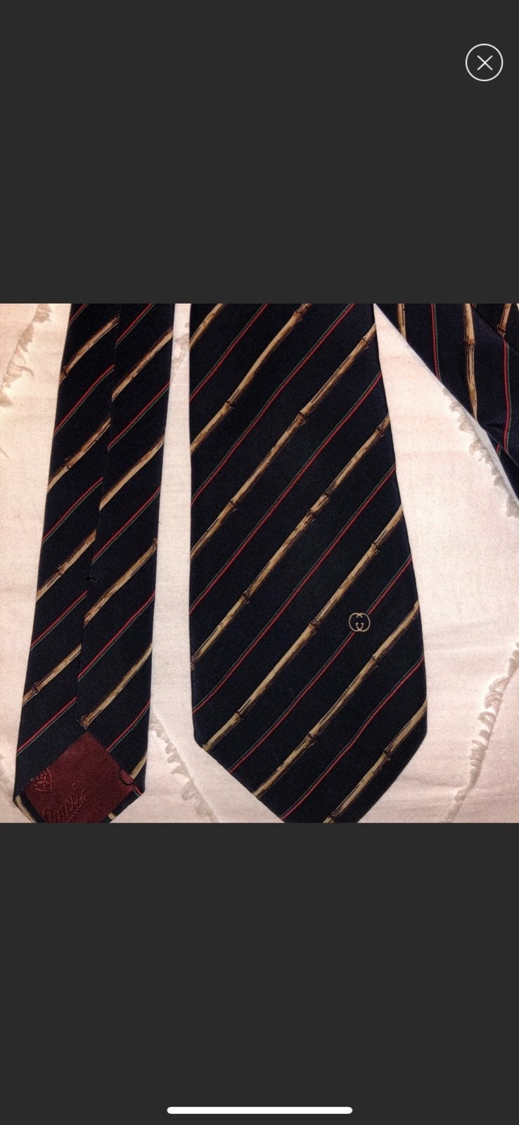 Gucci Bamboo Silk Tie