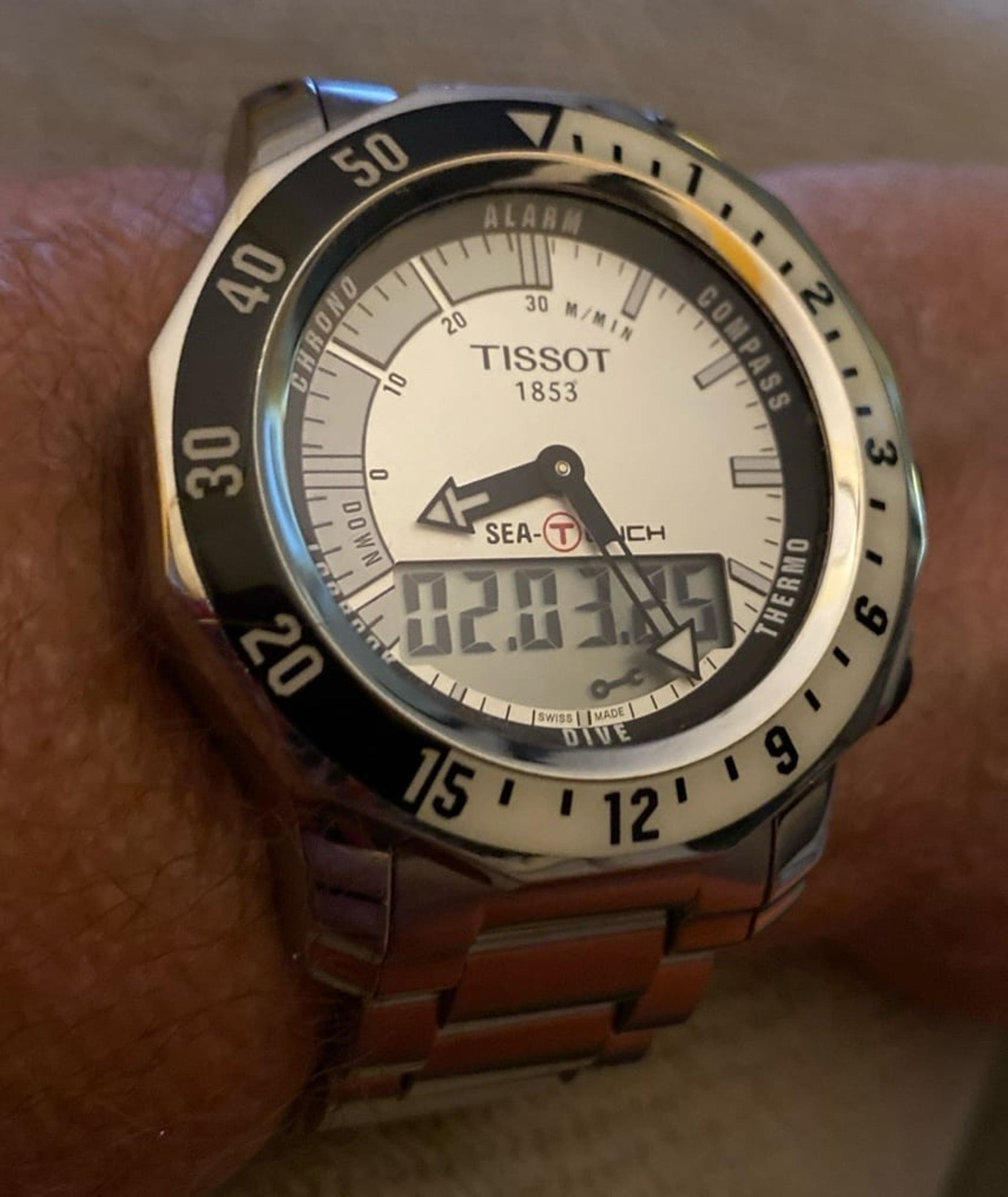 Tissot Sea Touch. Excellent condition.