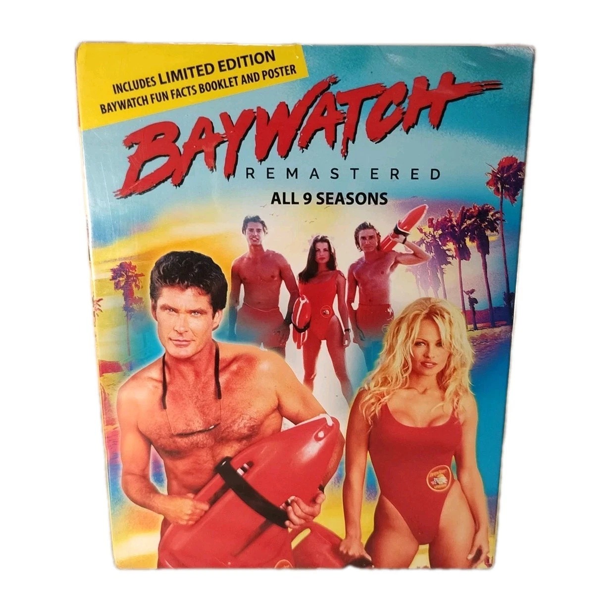 Baywatch: Remastered All 9 Seasons (DVD Box Set) w/Booklet & Poster~New & Sealed