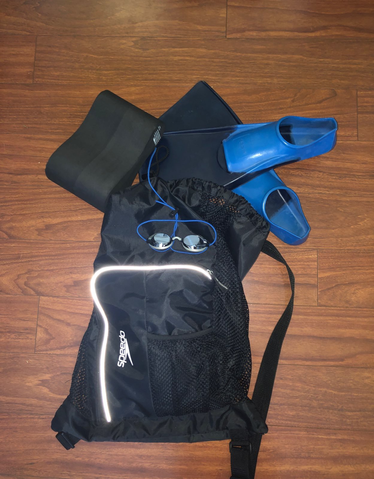 Set of compettive swimming gear. Include