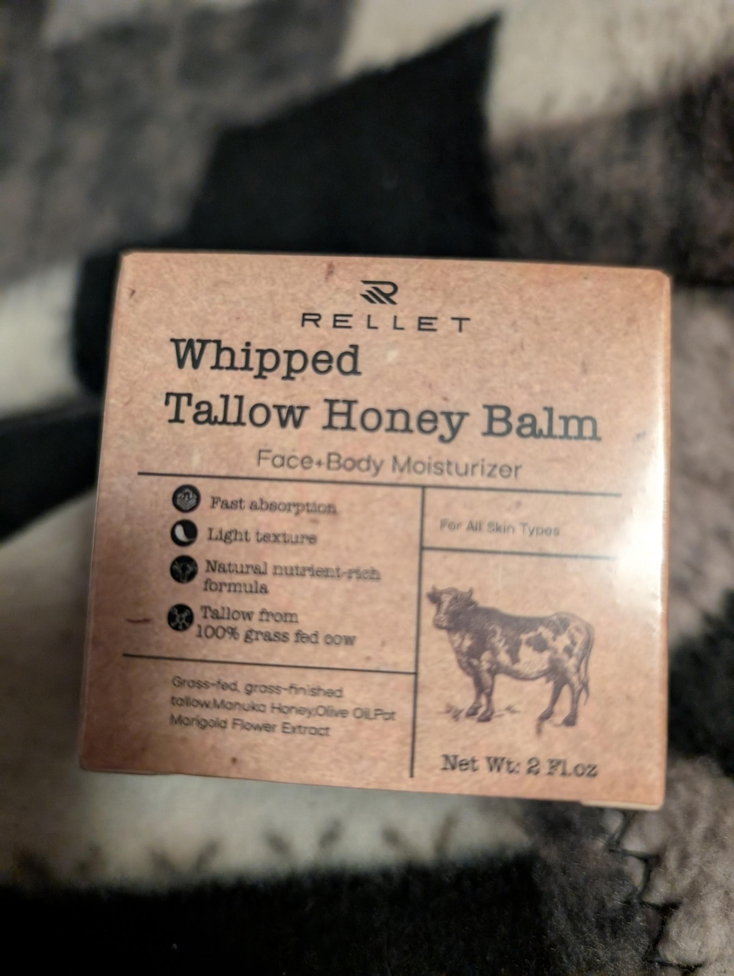Whipped Tallow Honey Balm NWT sealed