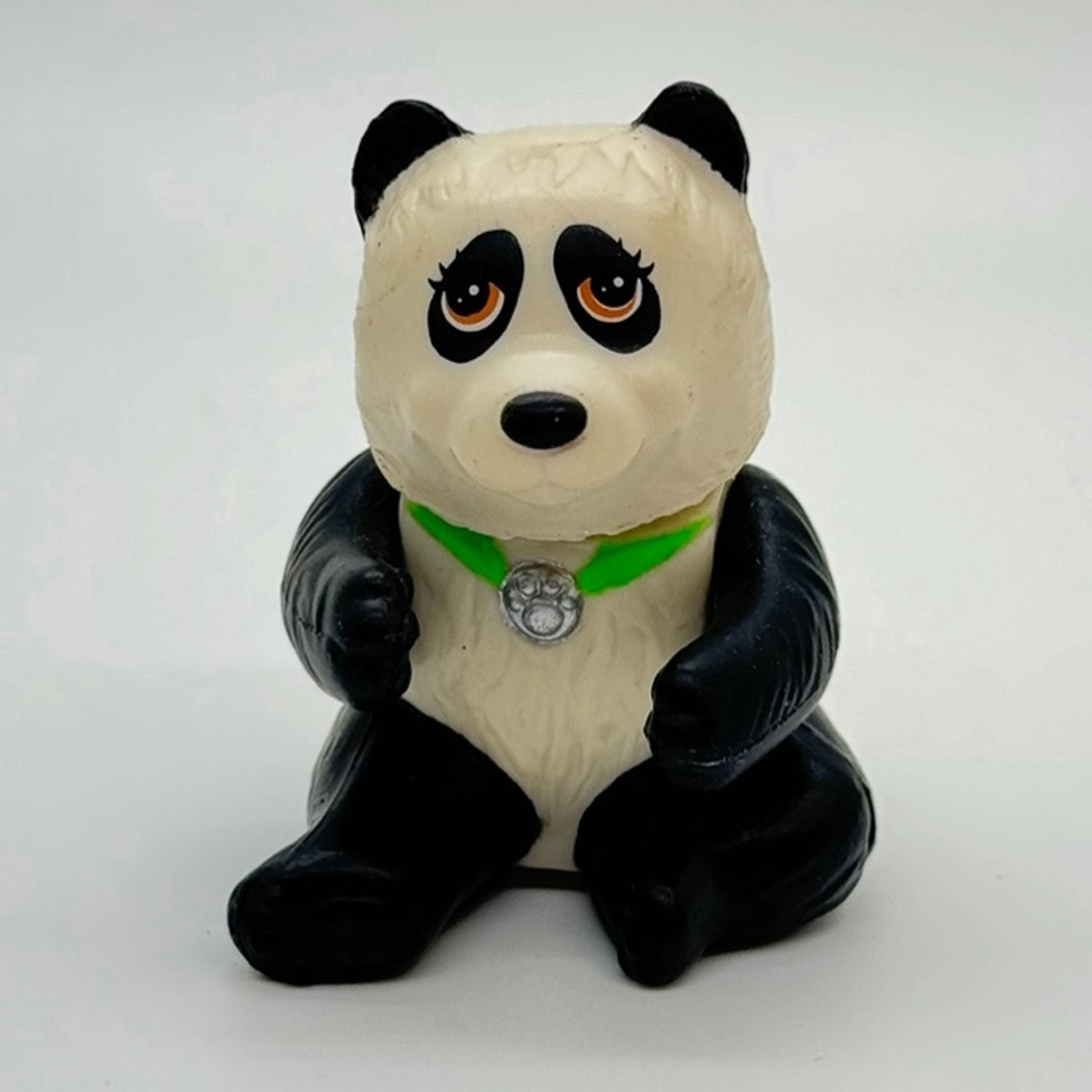 Vintage Littlest Pet Shop - Zoo Jungle Panda Bear - 1993 - Kenner
