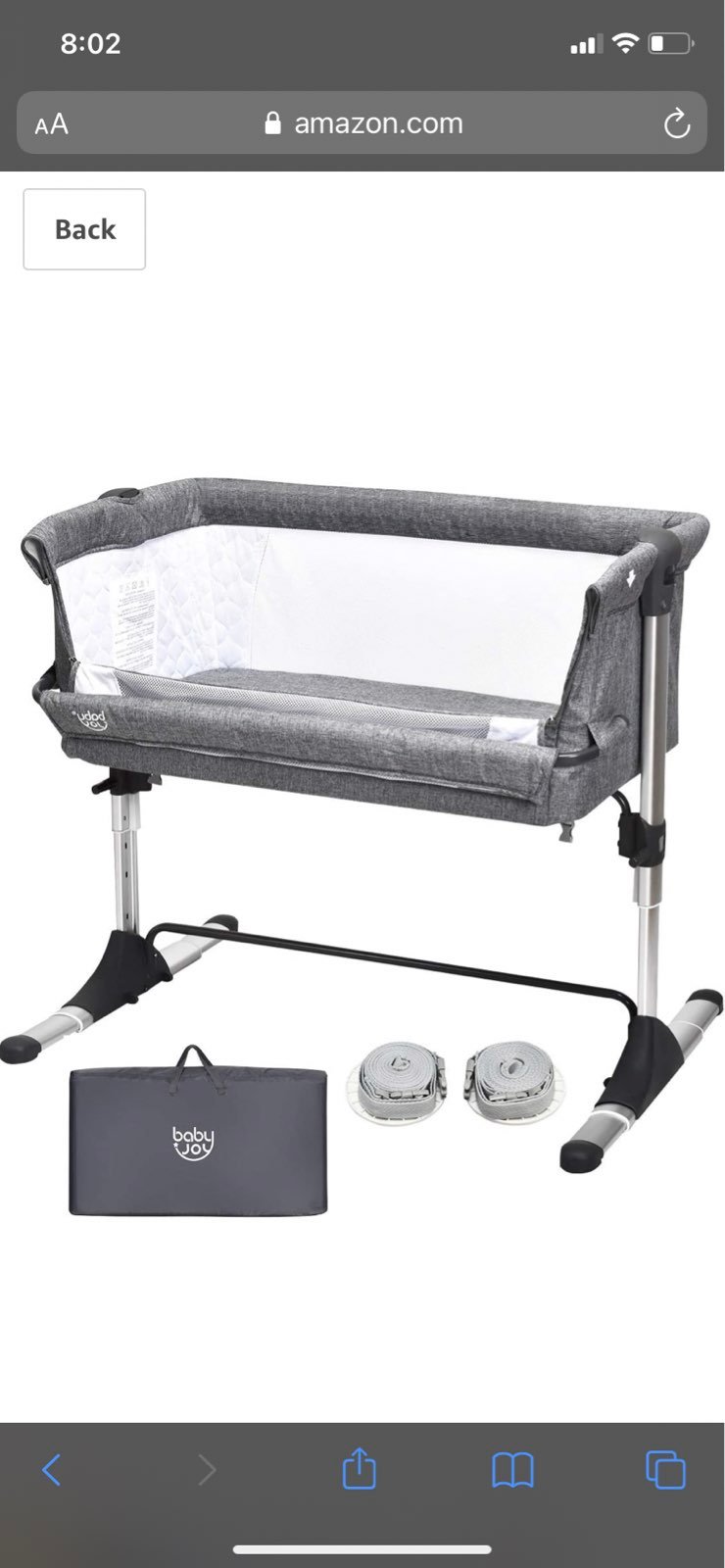 Cosleeper bassinet