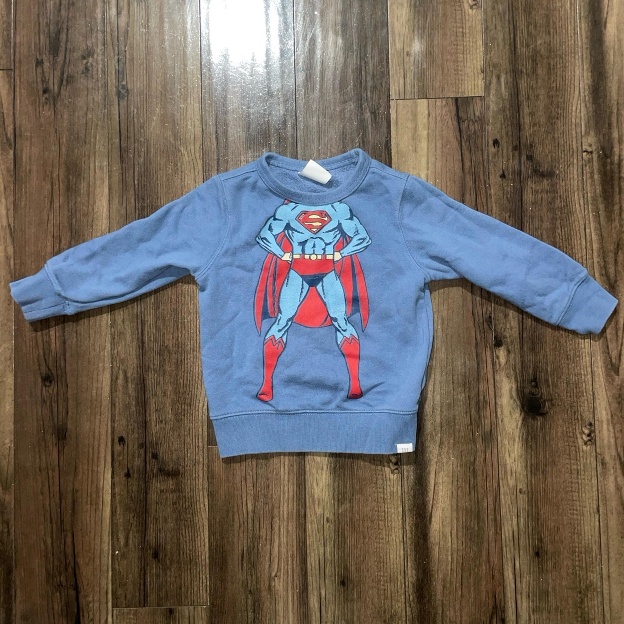 Baby Gap Dc Comics Superman Sweatshirt size 3t