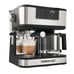 Farberware Dual Brew, 10 Cup Coffee + Espresso, Black and Stainless Finish, Touc