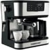 Farberware Dual Brew, 10 Cup Coffee + Espresso, Black and Stainless Finish, Touc