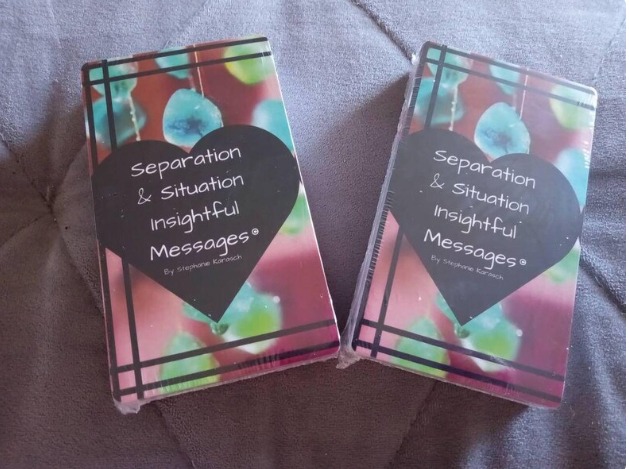 Separation & Situation Insightful Messages Oracle Deck by Stephanie Karasch
