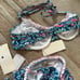 Shoshanna Garden Floral Ruffle bikini set