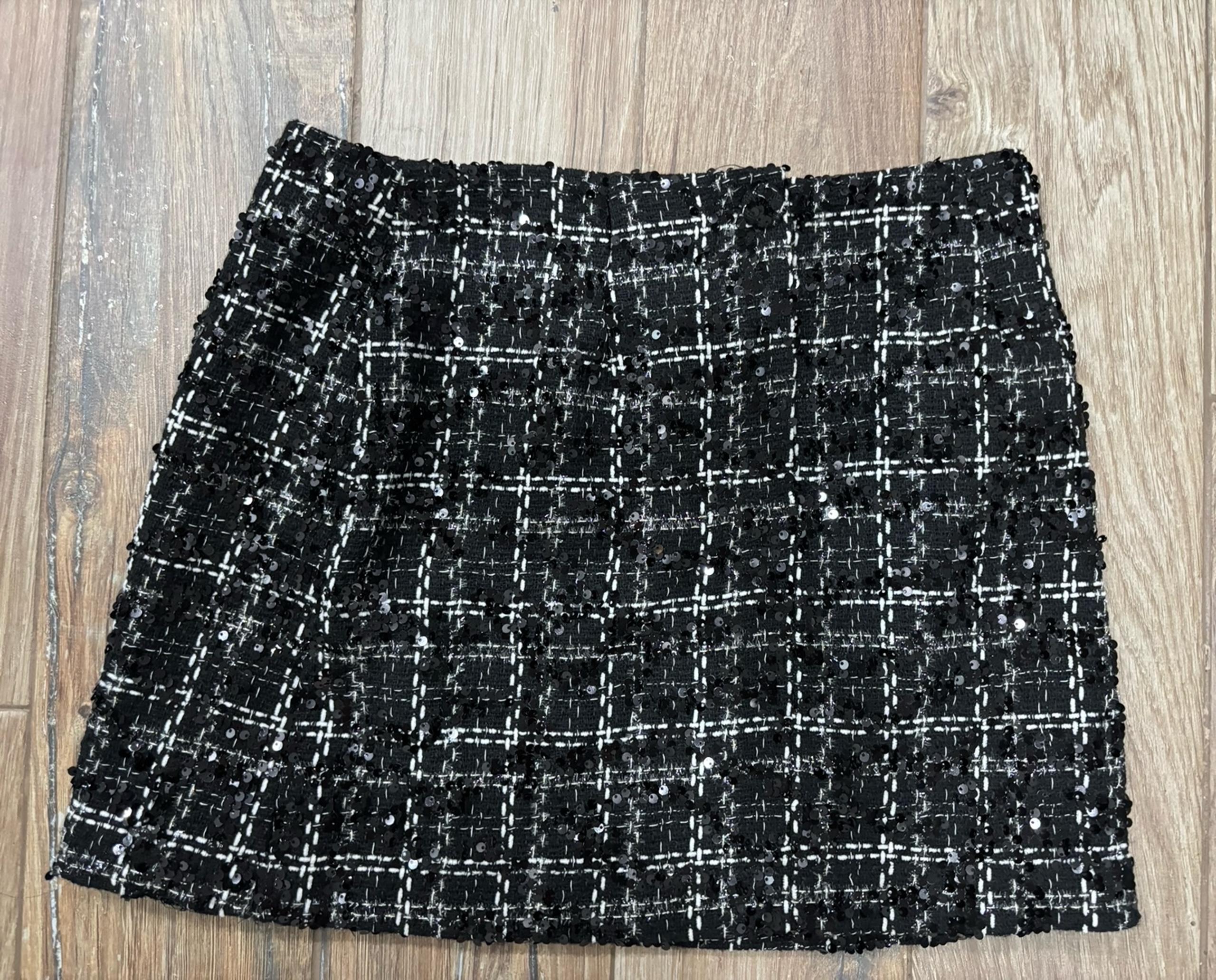 Gianni Bini Tweed Mini Skirt