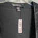 New with tags Victoria’s Secret black noir satin kimono robe short tie front