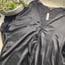 New with tags Victoria’s Secret black noir satin kimono robe short tie front