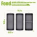 Nonstick Bakeware Set, New large size Cake Silicone Sheet Pan
