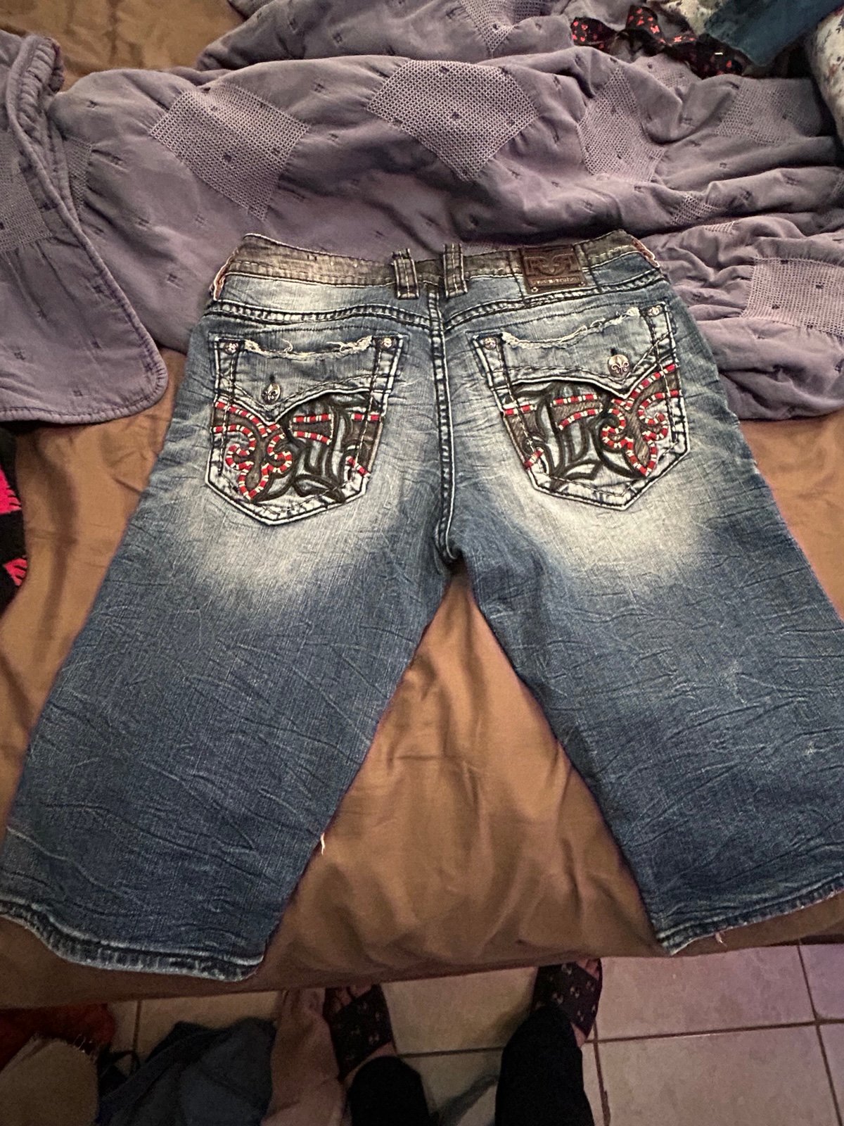 Men’s rock revival shorts