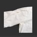 Christian Dior Pleated Tuxedo Shirt White Size 17 34 XL