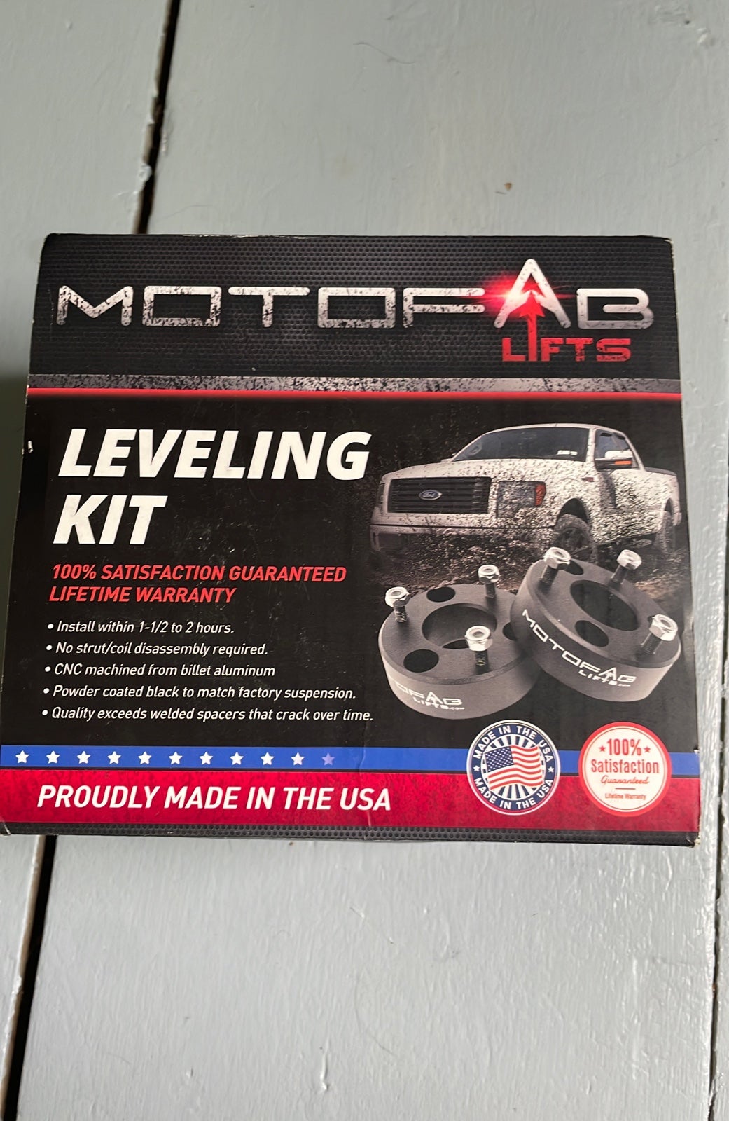 MotoFab 2.5” Chevy Leveling Kit