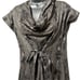 Eva Franco for Anthropologie size 4 above the knee front tie owl print dress