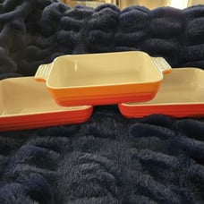 BRAND NEW Red Le Creuset Small Rectangular Bakeware Dish 7in 18cm