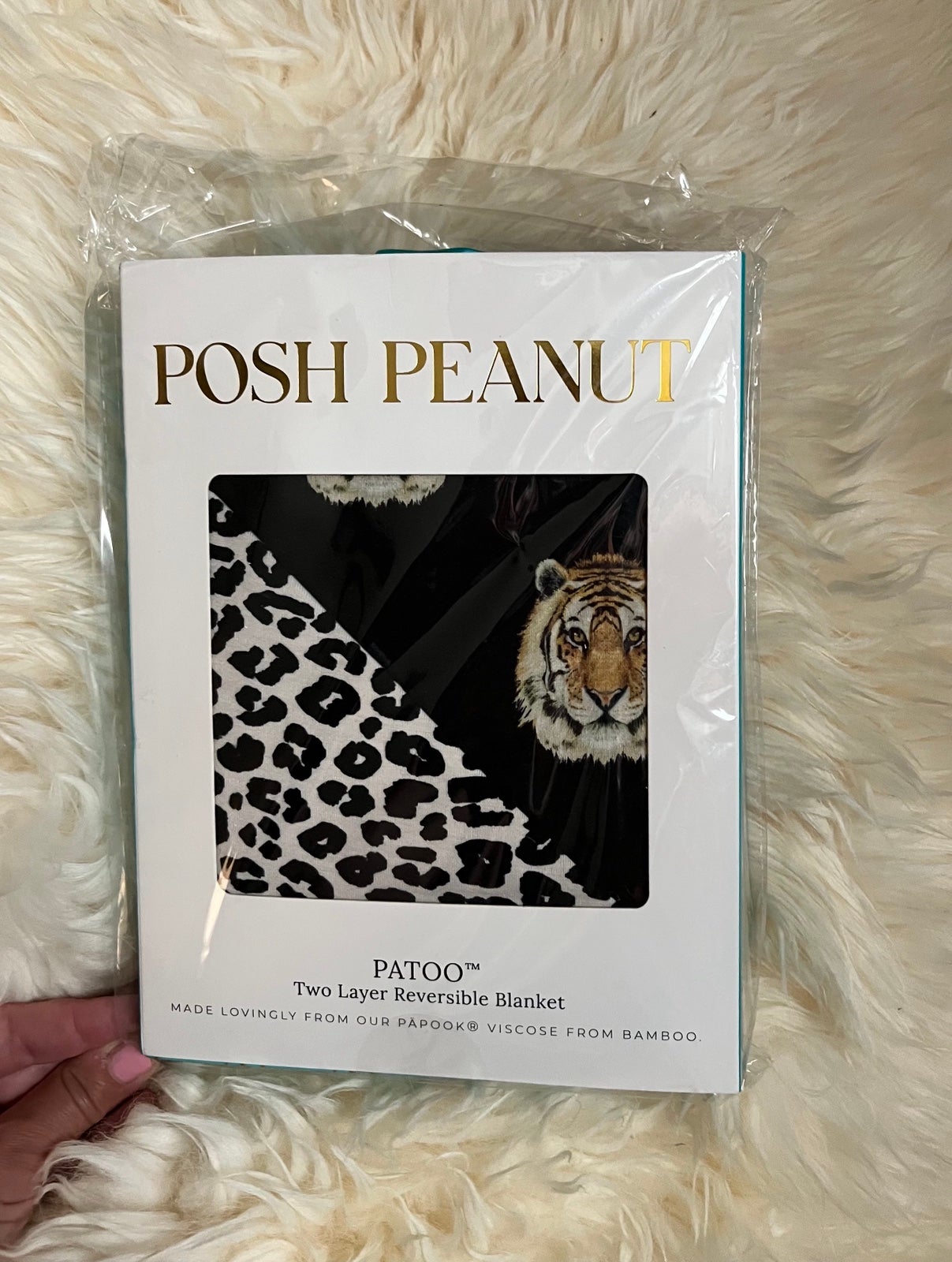 Posh Peanut Patoo - Tiger/Leopard Print