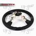 NRG 14 Hydro Dipped Floral Black Leather 350MM Steering Wheel RST-036FL-R 350MM