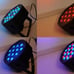 RGB LED 18W 7 Channel Flat Par Light for Club DJ Stage Party Xmas w DMX Control