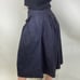 Vintage 80s Flowly Milkmaid Pleated Midi