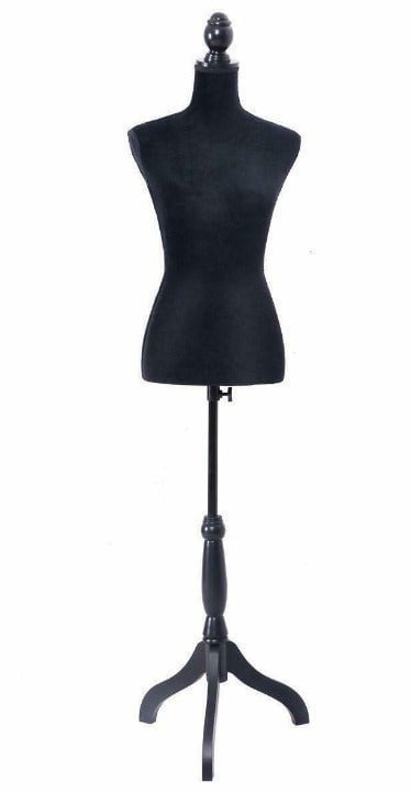 Black Female Mannequin w/ Tripod