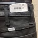 Wrangler Pants black ankle stretch faux leather 25 Waist deep dye 118