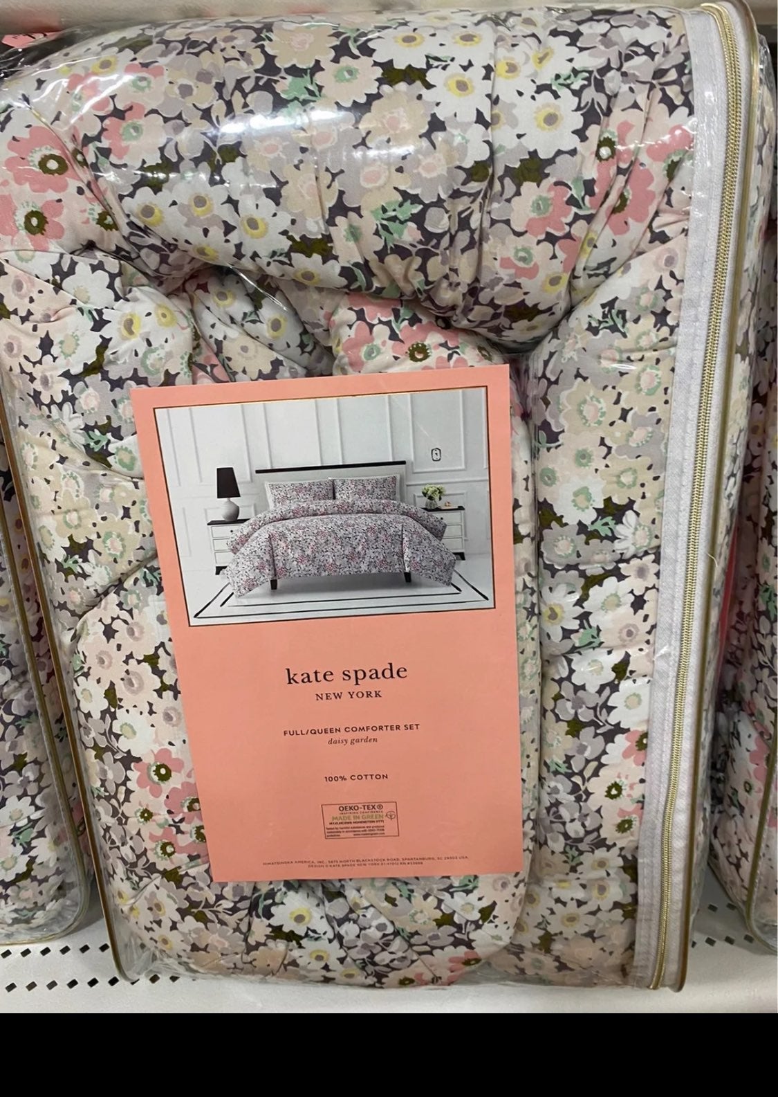 Kate Spade Daisy garden full/queen set !