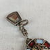 Vintage Scottish miracle bracelet with inlaid agate stoned