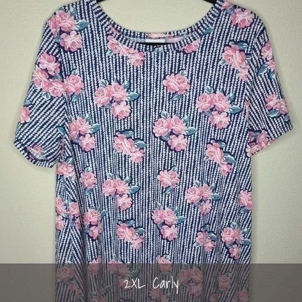LuLaRoe Carly Dress 2XL NWT Floral