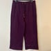 NWOT Savage X Fenty Unisex Xssential Wide Leg Pant Sweatpants Purple Mens Womens