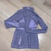Lululemon reflective ruffle trim soft stretch zip jacket