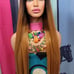 Celebrity honey hush golden blonde dark root lace front wig