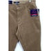 CHAPS Corduroy Pants Womens Brown Mid Rise Comfort Elastic Straight Leg Size 16