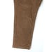 CHAPS Corduroy Pants Womens Brown Mid Rise Comfort Elastic Straight Leg Size 16