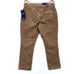 CHAPS Corduroy Pants Womens Brown Mid Rise Comfort Elastic Straight Leg Size 16