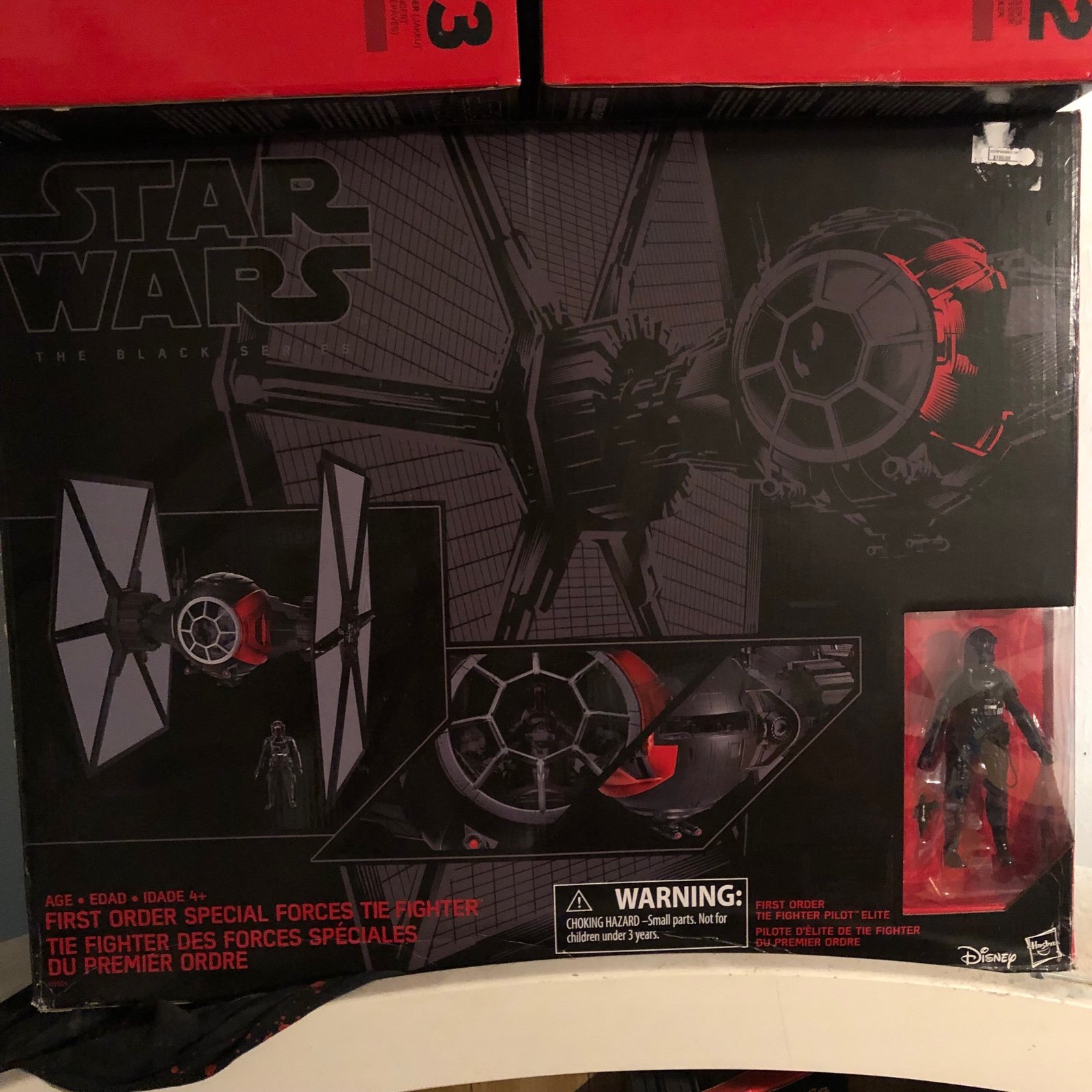 STAR WARS FIRST ORDER TIE FIGHTER BLACK SERIES