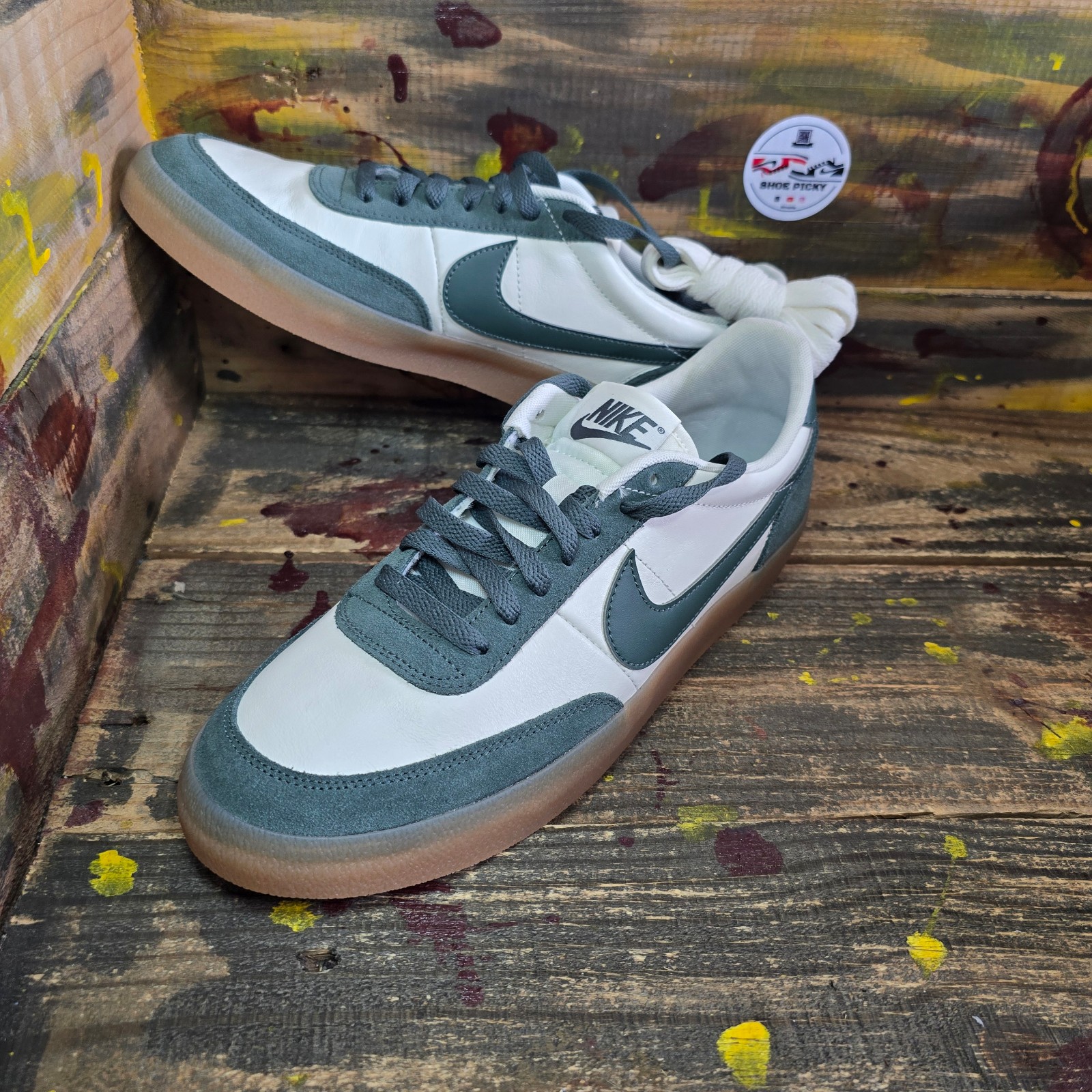Nike WMNS Killshot 2 Sail Vintage Green Gum HQ3402 133- Sz 11(Men 9.5) New