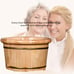 Foot Spa Foot Bath Foot Soak Tub - HSTFR Solid Wood Foot Care Bucket with Foot