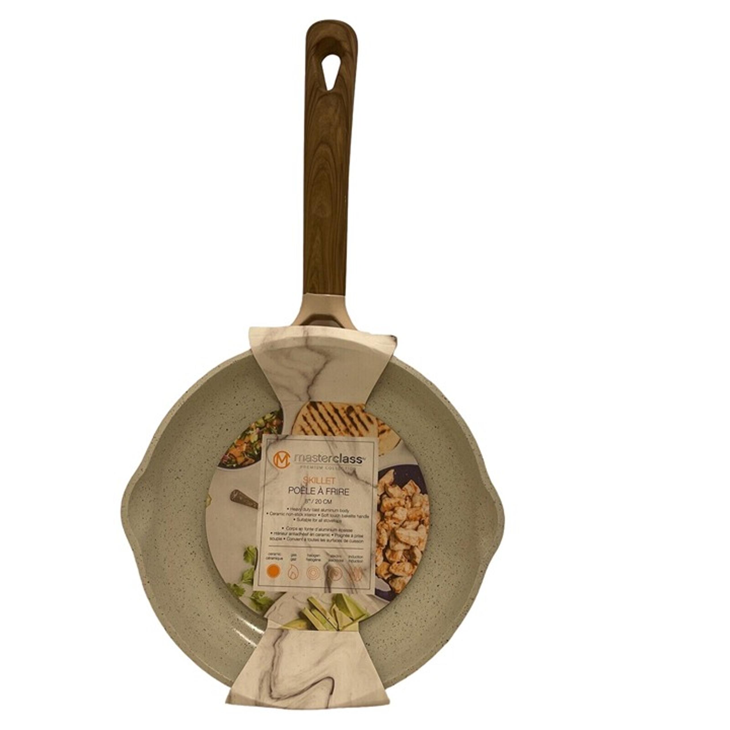 Master class Skillet Premium Cookware Collection 8" PeachyPink NEW with Tags!
