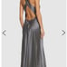 Reformation Casette silk dress- Grey