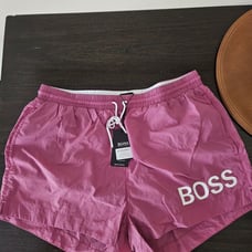 Hugo boss swim short bubblegum pink XL new with tag