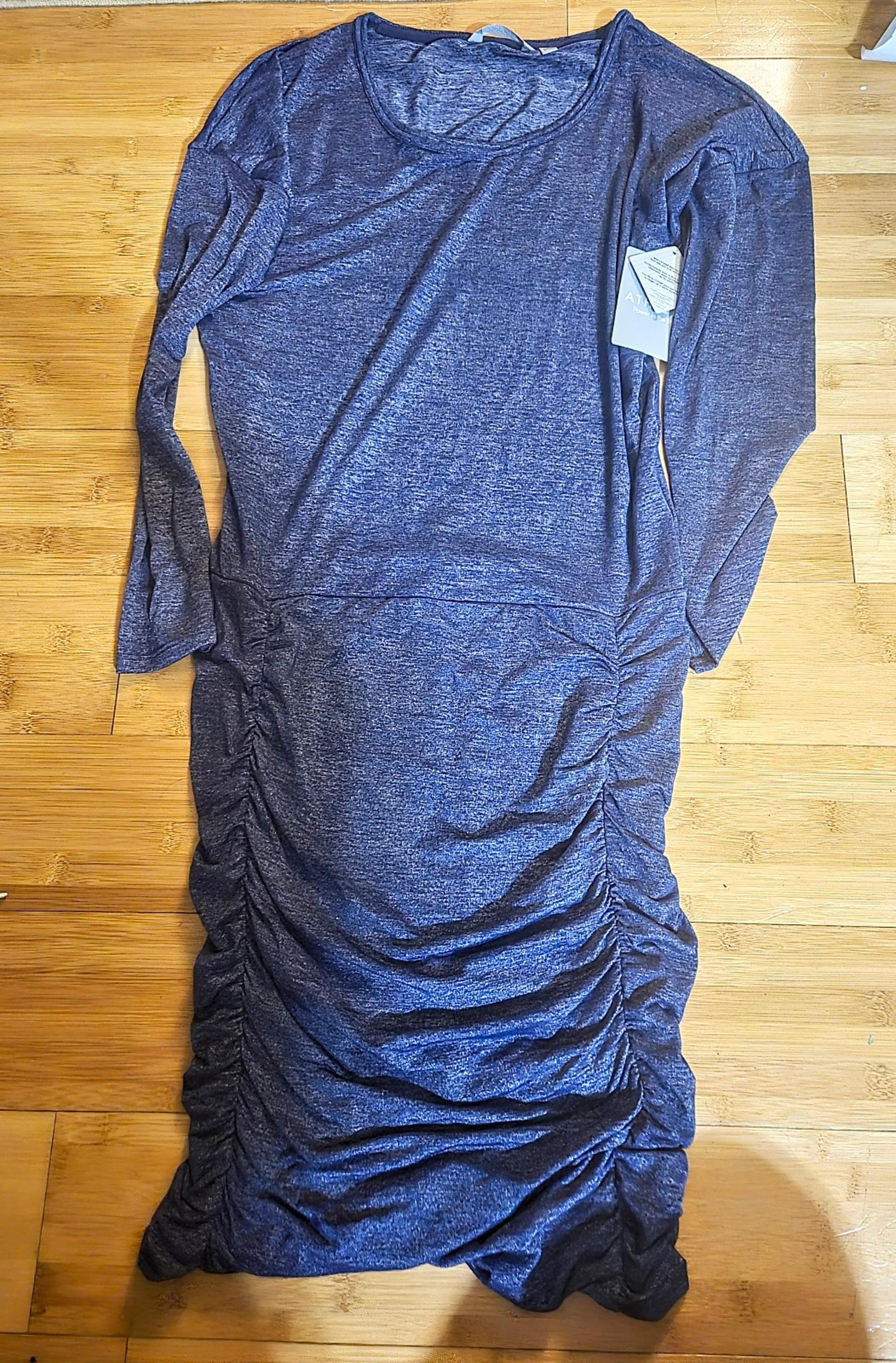 Athleta Blue lyrca dress