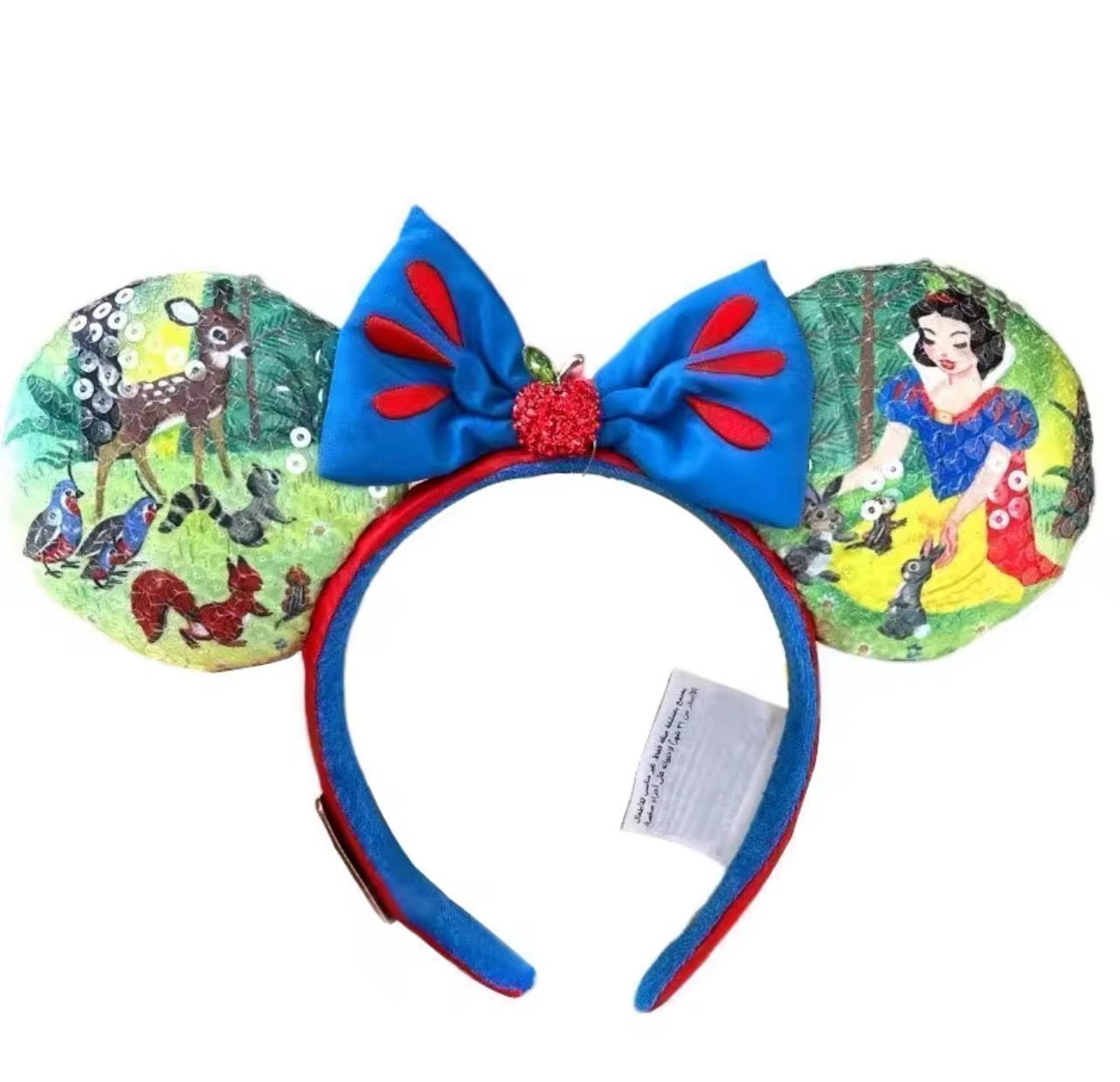Disney Ears Snow White Headband for Disney100| Disney Minnie Mouse Ears Headband